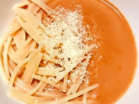 母親の介護食・嚥下食にトマトクリームパスタ